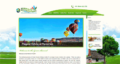 Desktop Screenshot of greenchannelholidays.com